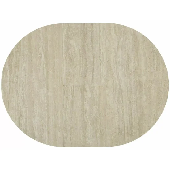 Стіл обідній кухонний розкладний Gaston Ceramic 100 (100–135)×100 см МДФ + кераміка Беж / Кашемір каркас 5