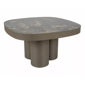 Стіл журнальний кавовий Stella B 75×75 см Чорний