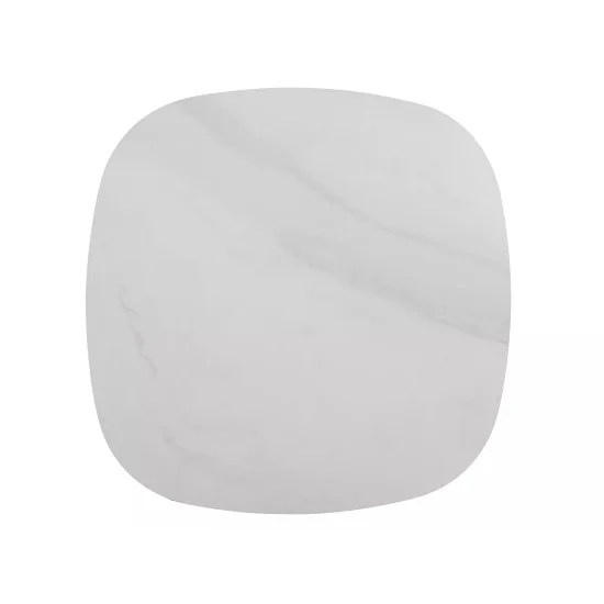Стол журнальный кофейный Stella C 48×48 см Белый / Медь 5