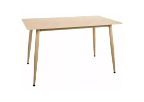 Стол обеденный кухонный Rion 130×70 см Керамика Беж / Кашемир каркас