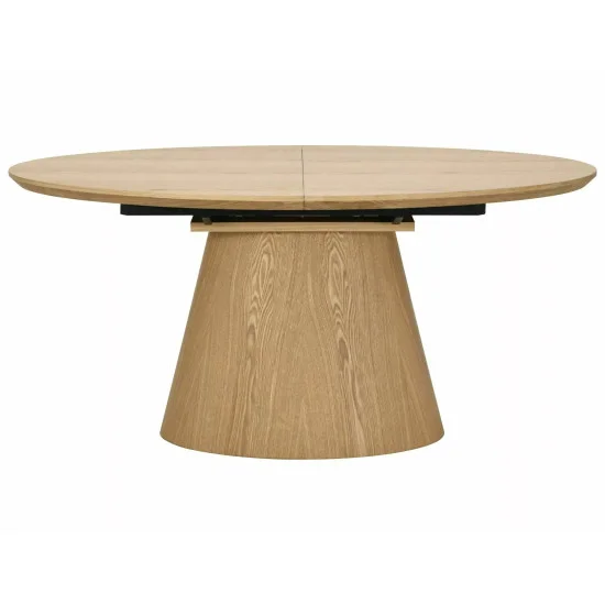 Стол обеденный раскладной кухонный Marocco (160–200)×100 см МДФ + шпон Дуб / Дуб каркас 5