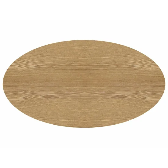 Стол обеденный раскладной кухонный Marocco (160–200)×100 см МДФ + шпон Дуб / Дуб каркас 6