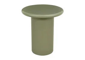 Стол журнальный кофейный Tip ø45 см Оливковый