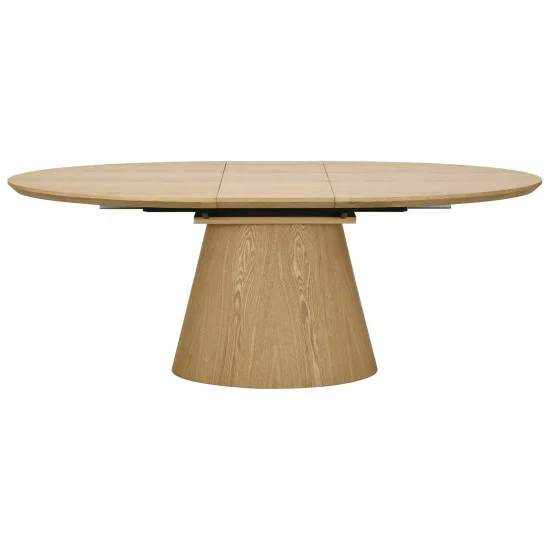 Стол обеденный раскладной кухонный Marocco (160–200)×100 см МДФ + шпон Дуб / Дуб каркас 2