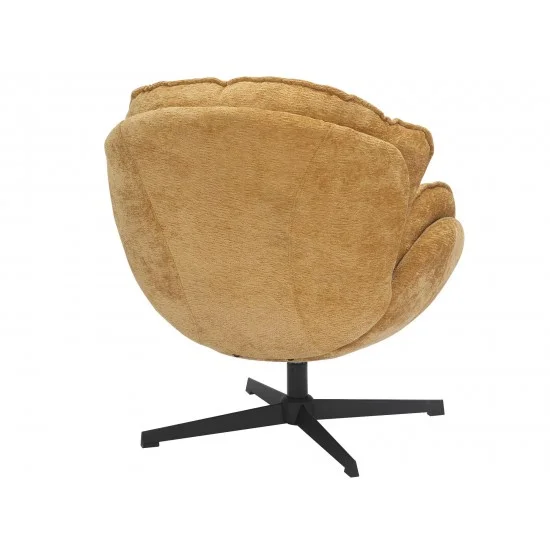 Крісло BETTY чорний каркас / карі Тк.248 BETTYCU 2