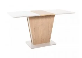 Стіл обідній розкладний CALIPSO 110(145)*68,6 кашемір / дуб кремону торро CALIPSOKADCT110