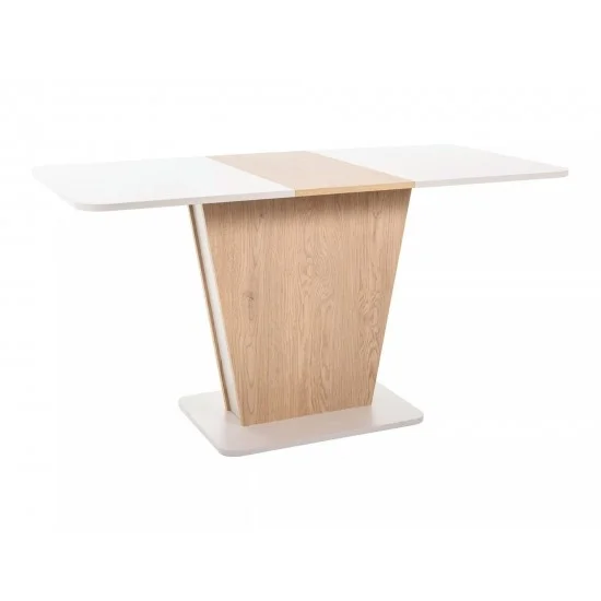 Стіл обідній розкладний CALIPSO 110(145)*68,6 кашемір / дуб кремону торро CALIPSOKADCT110 1