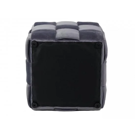 Пуф CASEL VELVET серый Тк.252 CASELVSZ 3