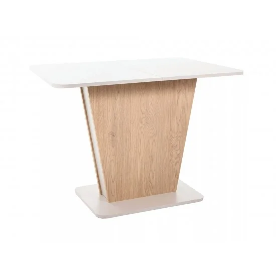 Стіл обідній розкладний CALIPSO 110(145)*68,6 кашемір / дуб кремону торро CALIPSOKADCT110 2