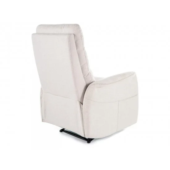 Кресло-реклайнер раскладное SOLON M BREGO (функция массажа) светлый беж 22 SOLONMBRJBE22 2