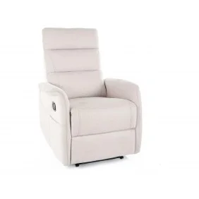 Крісло-реклайнер розкладне SOLON M BREGO (функція масажу) світлий беж 22 SOLONMBRJBE22