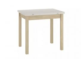 Стол обеденный раскладной FLIP 60(120)*80 кашемир / дуб кремона торро FLIPKADCT60