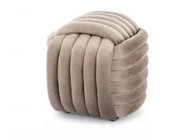 Пуф BRUNI VELVET темный беж Тк.251 BRUNIVCB