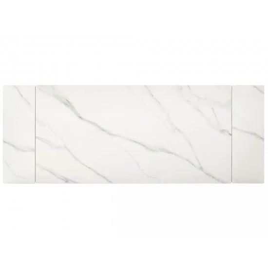 Стол обеденный раскладной IMPERIA 160(220)*90 белый / черный IMPERIABC160 8