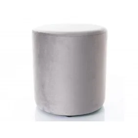 Пуф DOTI B VELVET серый BL.13 d.38 DOTIBV13