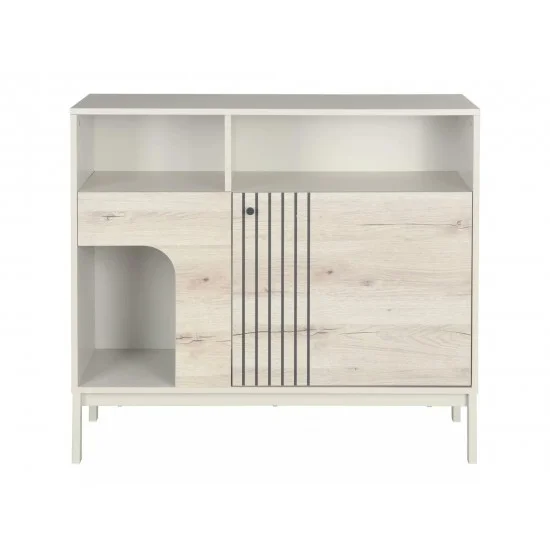 Комод FROST K3 40х100 дуб альпійський / білий FROSTK3 3