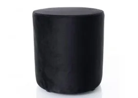 Пуф DOTI B VELVET черный BL.19 d.38 DOTIBV19