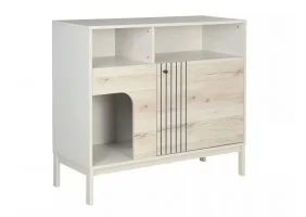 Комод FROST K3 40х100 дуб альпійський / білий FROSTK3