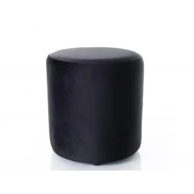 Пуф DOTI C VELVET черный BL.19 d.33 DOTICV19
