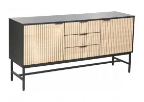 Комод MAGO K1 40х150 дуб / чорний мат MAGOK1