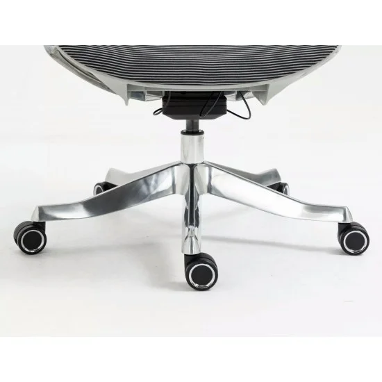 Комп'ютерне крісло WINNER LUX сіре / хром OBRWINNERLUXSZ 32