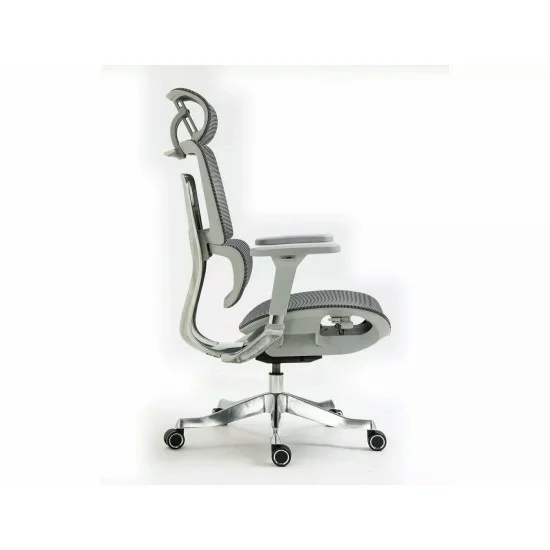 Комп'ютерне крісло WINNER LUX сіре / хром OBRWINNERLUXSZ 28