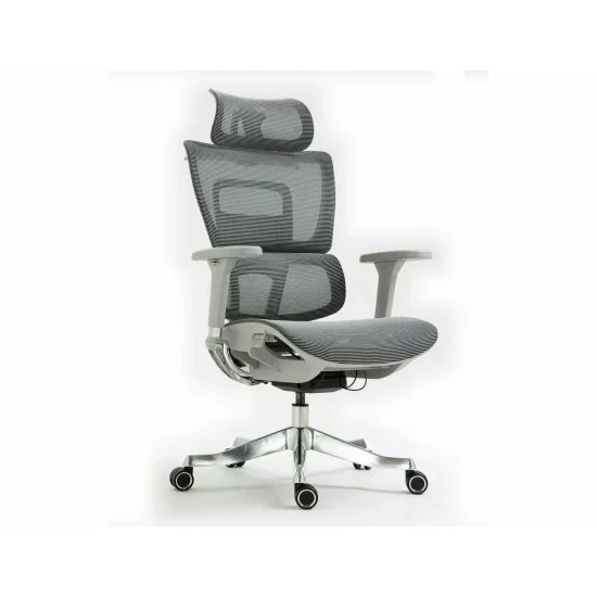 Комп'ютерне крісло WINNER LUX сіре / хром OBRWINNERLUXSZ 8