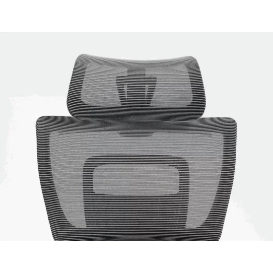 Комп'ютерне крісло WINNER LUX сіре / хром OBRWINNERLUXSZ 7