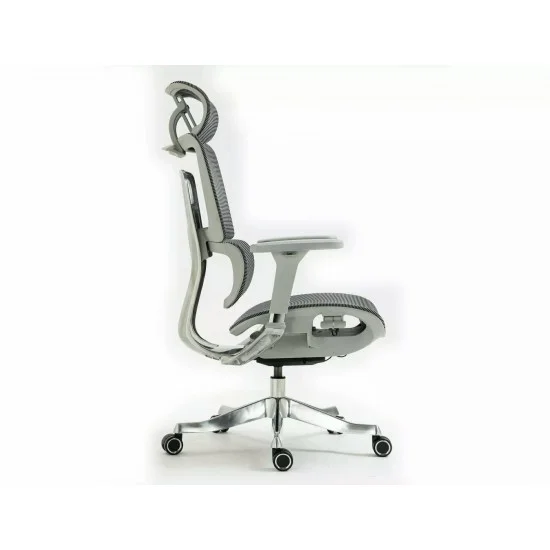 Комп'ютерне крісло WINNER LUX сіре / хром OBRWINNERLUXSZ 14