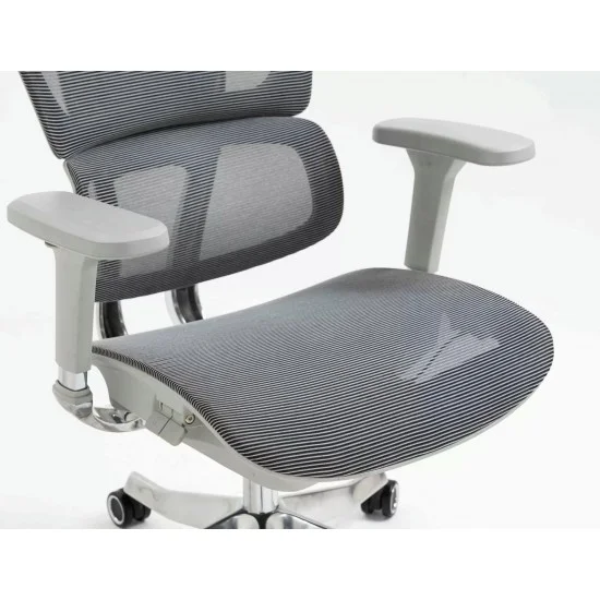 Комп'ютерне крісло WINNER LUX сіре / хром OBRWINNERLUXSZ 9