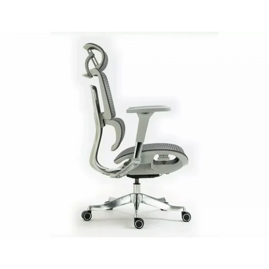 Комп'ютерне крісло WINNER LUX сіре / хром OBRWINNERLUXSZ 25