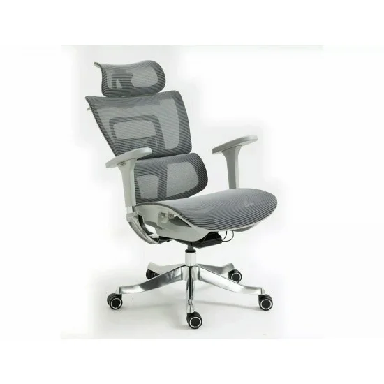 Комп'ютерне крісло WINNER LUX сіре / хром OBRWINNERLUXSZ 30