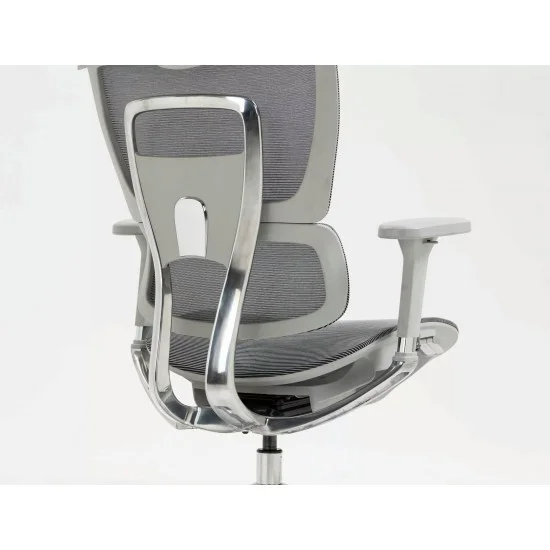 Комп'ютерне крісло WINNER LUX сіре / хром OBRWINNERLUXSZ 18