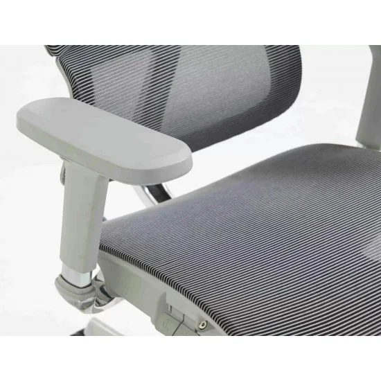 Комп'ютерне крісло WINNER LUX сіре / хром OBRWINNERLUXSZ 10