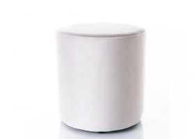 Пуф DOTI C VELVET светло-серый BL.03 d.33 DOTICV03