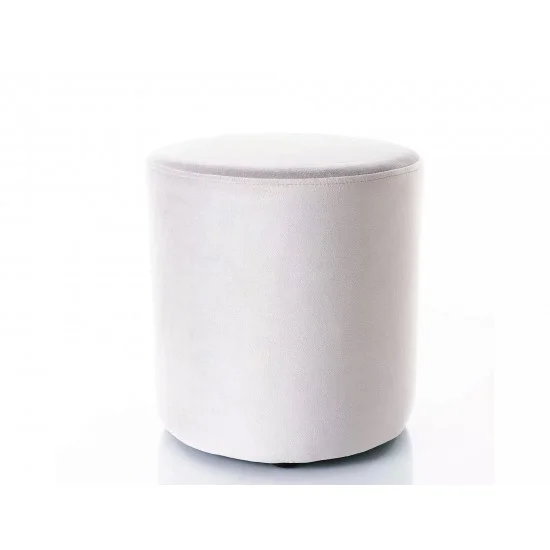 Пуф DOTI C VELVET светло-серый BL.03 d.33 DOTICV03 1