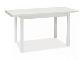 Стол обеденный раскладной ADAM 120(160)*68 белый мат ADAMBM120160