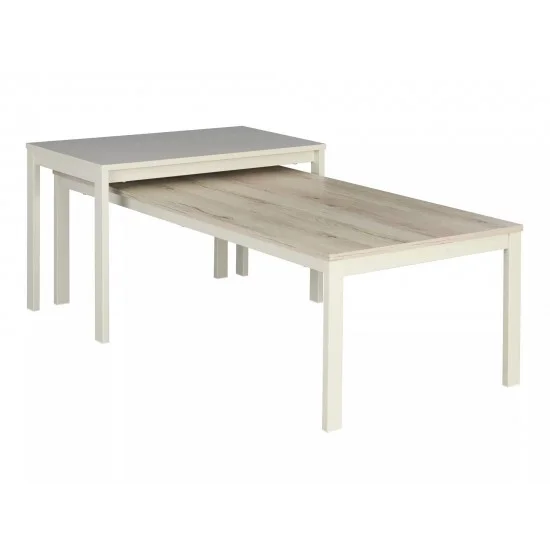 Журнальний столик FROST L1 дуб альпійський / білий 60х120 FROSTL1 4