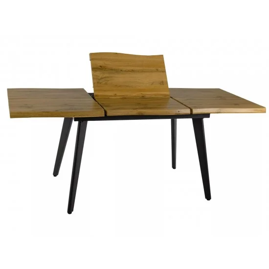 Стол обеденный раскладной FRESNO дуб артизан / черный каркас 120(180)X80 FRESNODAC1201 10