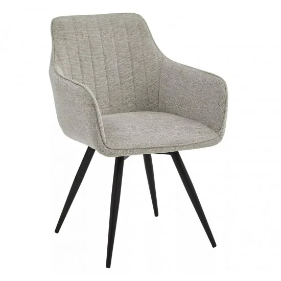 Стул кухонный BALLO BREGO черный каркас / серый 07 BALLOBRCSZ07 1