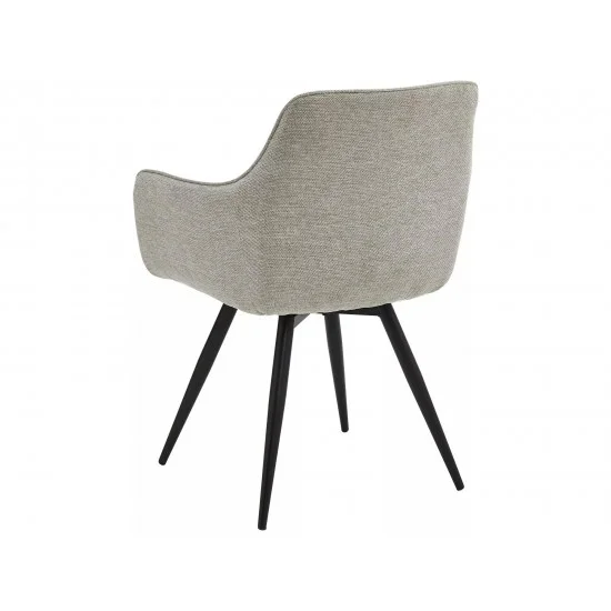 Стул кухонный BALLO BREGO черный каркас / серый 07 BALLOBRCSZ07 2