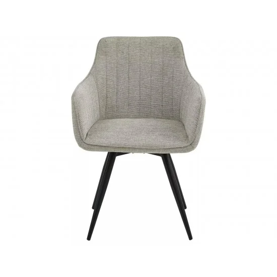 Стул кухонный BALLO BREGO черный каркас / серый 07 BALLOBRCSZ07 3