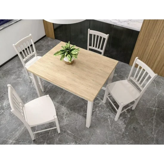 Стол обеденный ADAM 120*68 дуб кремона торро / кашемир ADAMDCTKA120 8