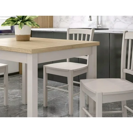 Стол обеденный ADAM 120*68 дуб кремона торро / кашемир ADAMDCTKA120 9