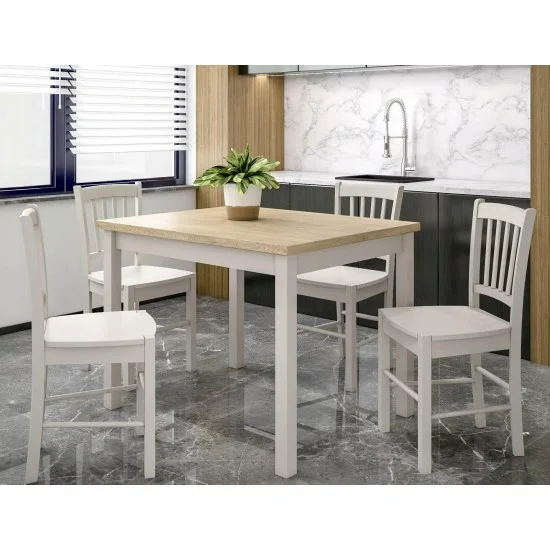 Стол обеденный ADAM 120*68 дуб кремона торро / кашемир ADAMDCTKA120 7