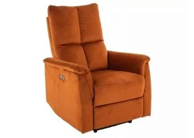 Крісло-реклайнер розкладне NEPTUN VELVET цинамон BL.4215 NEPTUNVCY