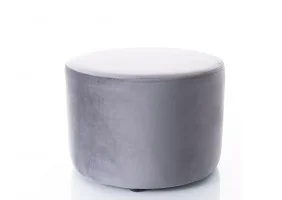 Пуф DOTI A VELVET серый BL.14 d.43 DOTIAV14