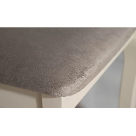 Стул Альбина бежевый сиденье ткань 450x450x963 каркас Айвори 8