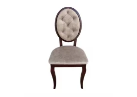 Стул Альбина Бежевый сиденье ткань 450x450x963 каркас Орех