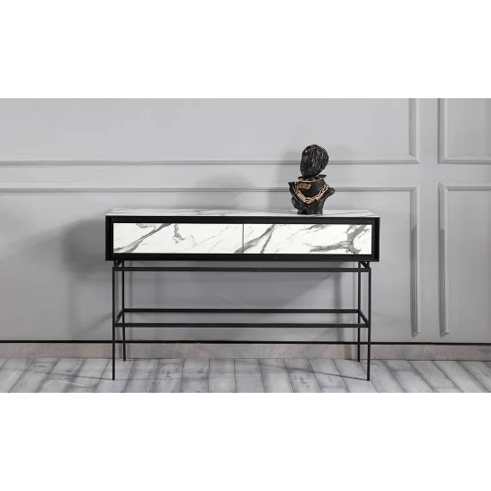 Консоль Палацо белый глянец 3